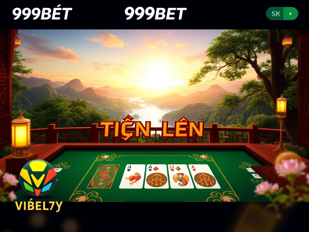 Giao diện 999BET Tiến Lên Miền Nam