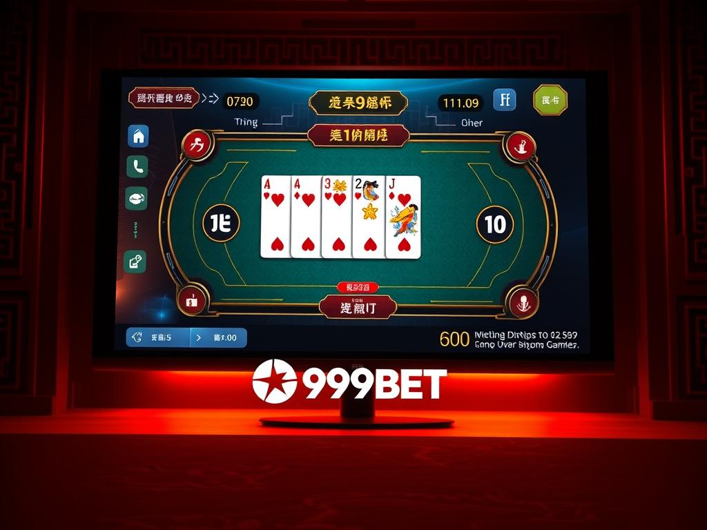 Giao diện game bài Liêng 999BET